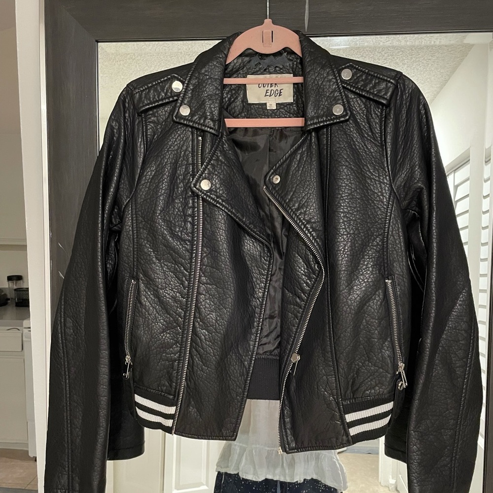 Leather jacket